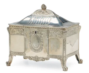Scatola da tavolo, di WMF, fine XIX - inizio XX secolo