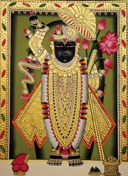 Lord Shrinathan Nathdwaran Miniatura su carta
