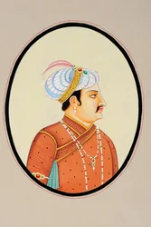 Miniatura del Mughal Imperatore Jahangir