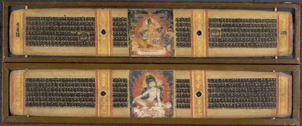 Or. 6902, ff.163v-164 Avalokitesvara e Maitreya, da 