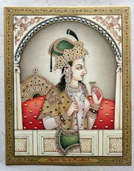 Ritratto di Arjumand Banu Begum (d.1631) Mumtaz-i Mahal