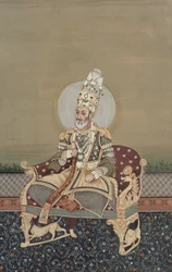 Ritratto di Bahadur Shah II (1775-1862)