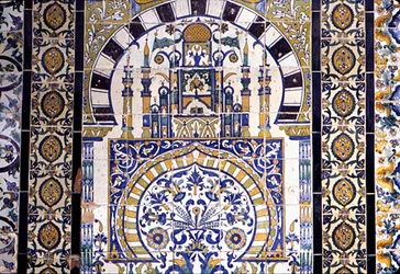 Tunisia a Kairouan: decorazione della Moschea