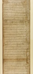 Atto di vendita da Ravenna, 3 giugno 572 (papiro)