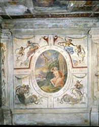Parete nel bagno di Cosimo I de