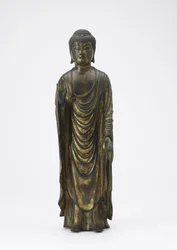 Amitabha Buddha (Amida) il Buddha della Luce Infinita, periodo Kamakura