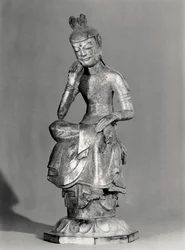Bodhisattva seduto in posa meditativa, c.645-794