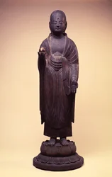 Jizo Bosatsu, periodo tardo Heian / Fujiwara