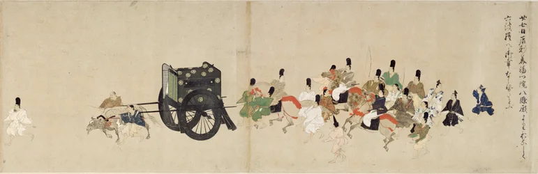 Racconto illustrato della ribellione di Heiji (1159-1160) (Visita imperiale a Rokuhara)