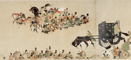 Racconto illustrato della ribellione di Heiji (1159-1160) (Visita imperiale a Rokuhara)