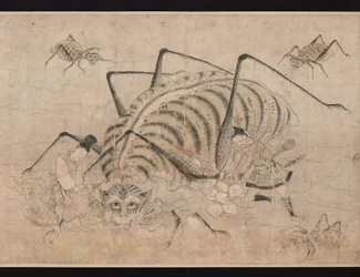 Yorimitsu uccide Tsuchigumo (dettaglio)