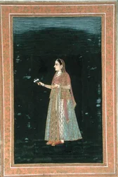 Signora con fiori, dal Piccolo Album Clive