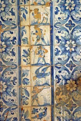 Pannello raffigurante scene di caccia, Tarouca, Portogallo
