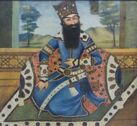 Ritratto di Fath Ali Shah, artista sconosciuto