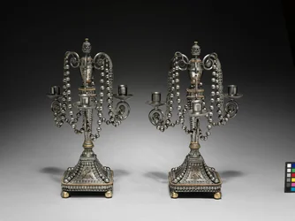 Coppia di candelabri, c.1790-1795