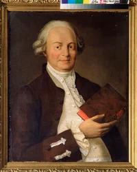 Ritratto del poeta Vasili K. Trediakovsky
