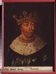 Ritratto dello zar Boris Fedorovich Godunov di Russia