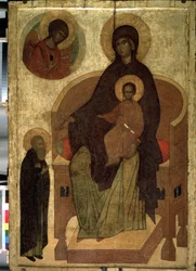 Madonna col Bambino e San Sergio