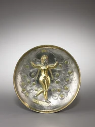 Piatto: La dea Anahita, 400-600