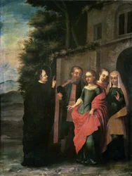 Una scena dalla vita di Sant