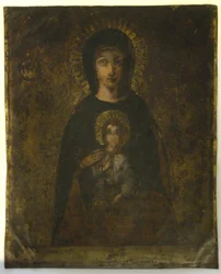 Crocifissione (Madonna sul verso)