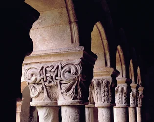 Capitelli nei chiostri (dettaglio)