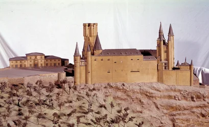 Architettura militare: modello in miniatura dell