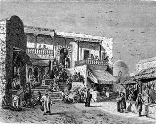 Caffè moresco a Sidi Bou Said
