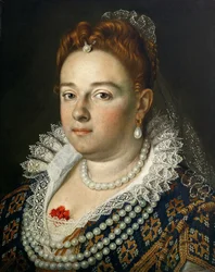 Ritratto di Bianca Cappello 1548-1587, Granduchessa di Toscana, 1585-1586