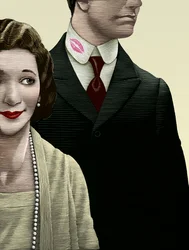 The Constant Wife, 2005 (tavola di graffio, colorata in digitale)