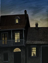 Vieux Carré, 2009 (tavola da disegno, colorata in digitale)