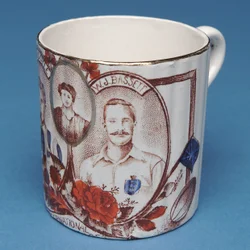 Tazza souvenir Inghilterra vs. Scozia (ceramica)