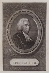 Hugh Blair, ecclesiastico scozzese (incisione)
