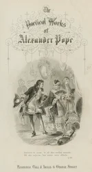 Scena da Il ricciolo rapito, di Alexander Pope