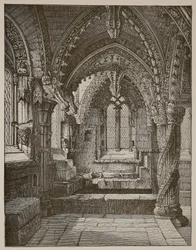 Angolo sud-est della Cappella della Madonna, Rosslyn