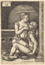 Simone e sua figlia (Cimone e Pero)