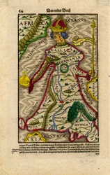 Carta allegorica dell