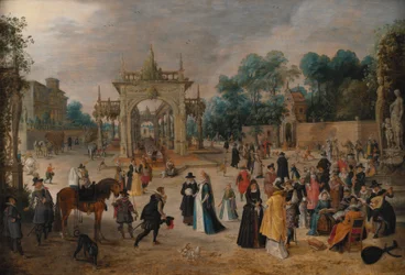 Festa in una villa italiana