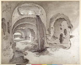 Tivoli, Criptoportico sotto il Tempio di Ercole Vincitore