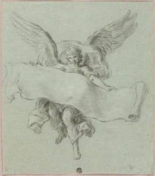 Angelo con pergamena