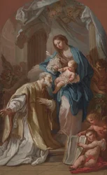 La Madonna appare a San Filippo Neri
