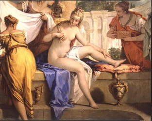 Bathsheba al bagno, c.1725 (dettaglio)