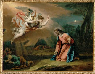 Cristo sul Monte degli Ulivi (dipinto su tela)
