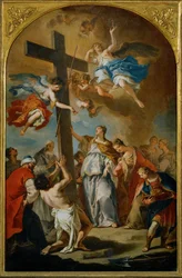 Il ritrovamento della Santa Croce (dipinto su tela)