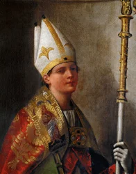 San Luigi di Tolosa (olio su tela)