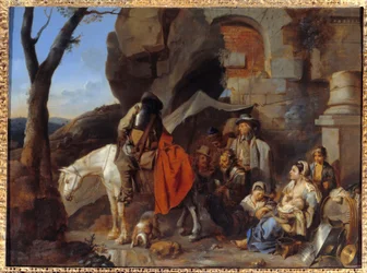Sosta di soldati, precedentemente chiamata Sosta di zingari