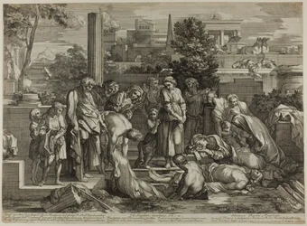 Seppellire i morti, da Le opere di misericordia