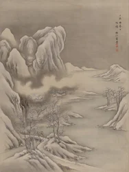 Scena invernale, 1892