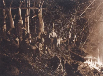 Gli Antlers, Campo aperto, Lago Raquette