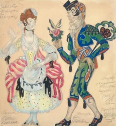 Mozart, Figaro / Figurini Sudeikin